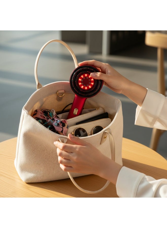 AMA Smart Comb for Scalp Massage and Oil Distribution - Infrared Technology - Image 5